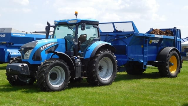 Landini tractors - 7-160 Roboshift makes Scottish debut