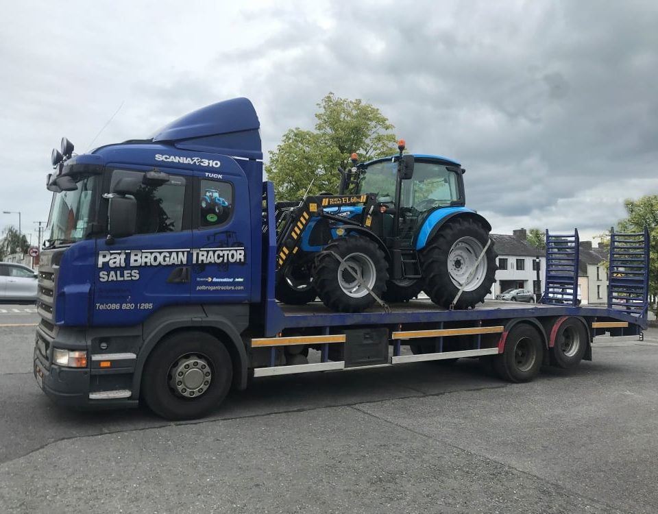 Landini 4 Series on a Pat Brogan Tractors truck