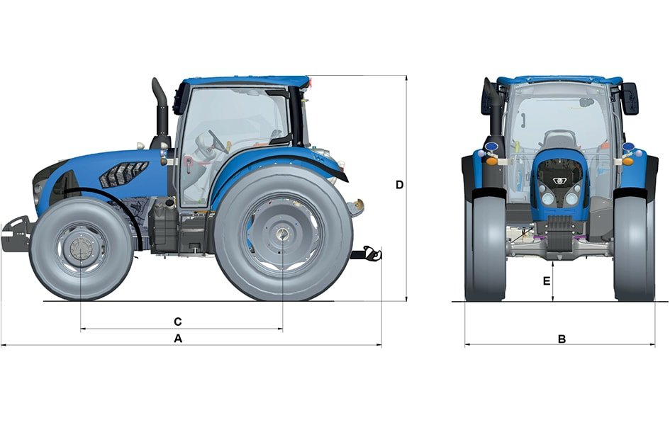 Serie 6H dimensions
