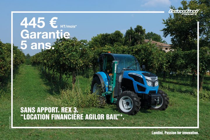 Landini Rex 3 cabine bullle