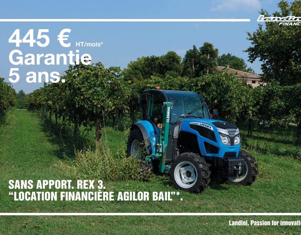 Landini Rex 3 cabine bullle