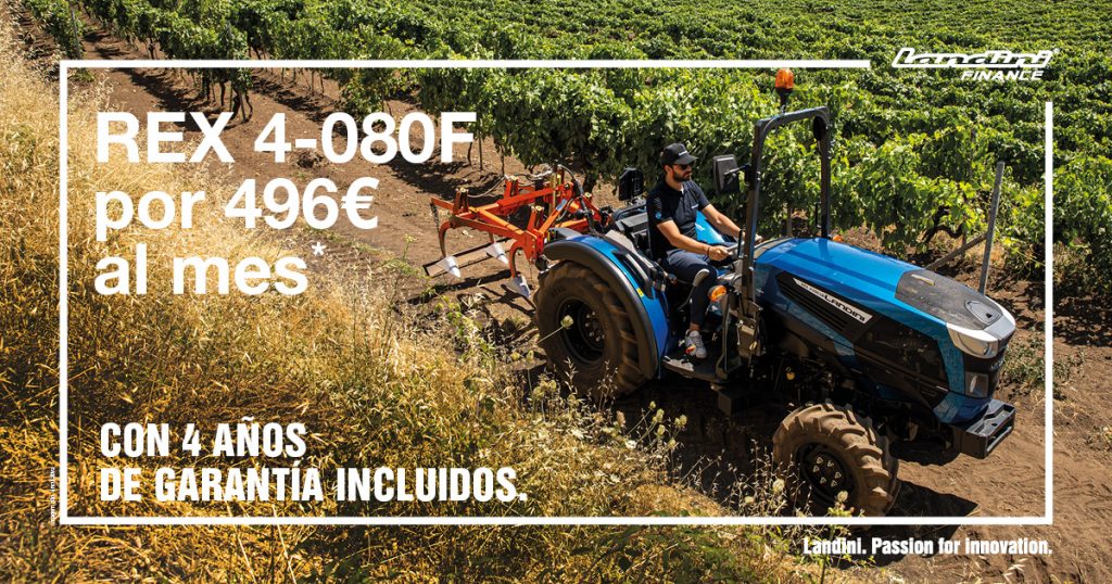 Oferta tractor especializado Landini