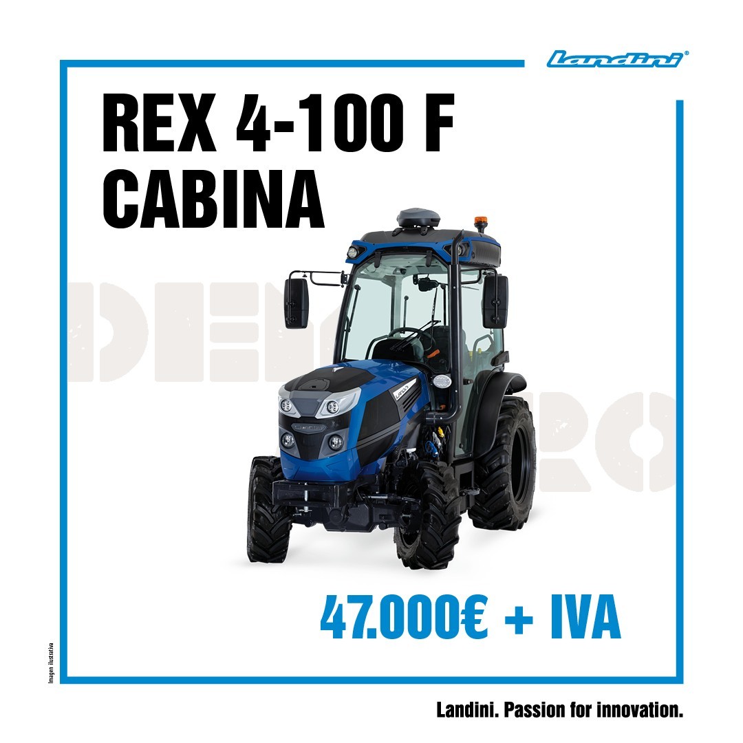 Promo tractor REX4-100F en DEMOAGRO