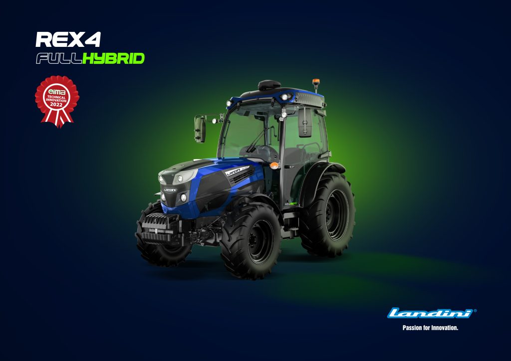 Prototipo del tractor Landini Full Hybrid