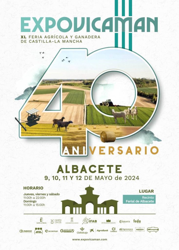 Cartel de la feria Expovicaman 2024