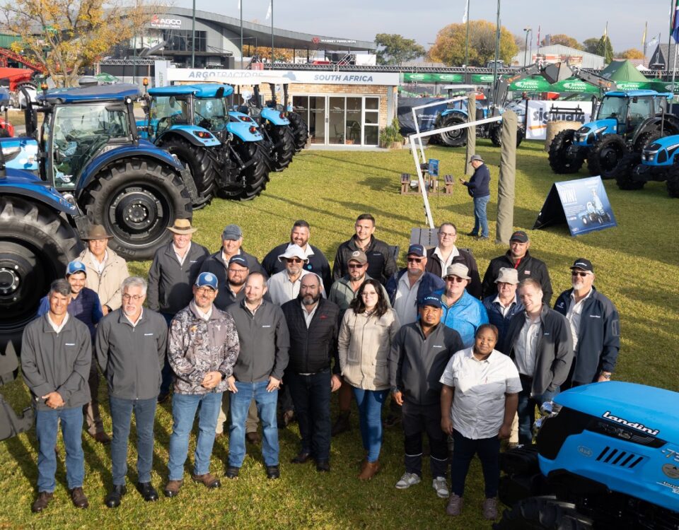 The Argo Tractor South Africa team at Nampo 2025