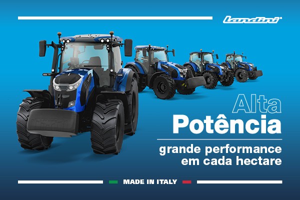 Promoção tratores Landini Alta potência